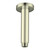 Round Ceiling Shower Arm 100mm Brushed Gold [195151]