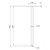 Vivid Ceiling Shower Arm Round 450mm Brushed Gold [199216]