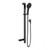 Nx Quil Hand Shower on Rail 3Star Matte Black [198989]