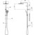 Nx Quil Twin Shower 3Star Matte Black [198998]