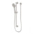Vivid Slimline Hand Shower on Rail 5Star Brushed Nickel [199015]