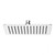 Vivid Slimline Rectangular Shower Rose 250mm x 150mm 3Star Stainless Steel [199017]