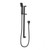 Lexi Deluxe Hand Shower on Rail 3Star Matte Black [198973]