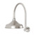 Nostalgia Vintage Shower Rose & Arm 3Star Brushed Nickel [198976]
