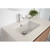 Entice Under Counter Dish Basin 465mm x 350mm x 190mm Gloss White [113639]