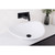 Fiore Above Counter Basin 530mm x 420mm x 165mm Gloss White [121532]