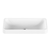 Faith True Justice Semi-Inset Basin 500mm x 260mm x 99mm Matte White [127533]