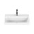 Courage Semi-Inset Basin 545mm x 425mm x 119mm Matte White [127531]