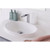 Dignity True Justice Semi-Inset Basin 495mm x 365mm x 130mm Gloss White [156647]