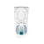 Renee Rimless Wall Faced Universal Back-to-Wall Toilet Suite w/Nano Glaze White 4Star [156943]