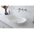 Rise Above Counter Semi-Inset Basin 560mm x 361mm x 155mm Gloss White [169951]