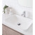 Pride True Justice Semi-Inset Basin 545mm x 365mm x 125mm Gloss White [169975]