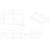 Zeya Above Counter Semi-Inset Basin 582mm x 346mm x 170mm Gloss White [169983]