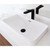 Zeya Above Counter Semi-Inset Basin 582mm x 346mm x 170mm Gloss White [169983]