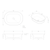 Titan Above Counter Basin 550mm x 385mm x 125mm Gloss White [169985]