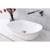 Titan Above Counter Basin 550mm x 385mm x 125mm Gloss White [169985]