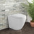 Koko Wall Faced Rimless S Trap Back-to-Wall Suite with in-Wall Cistern Gloss White [191469]