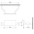 Backrest Extra Wide Arms Stainless Steel [193036]
