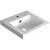 Alison Semi Inset Basin 405mm x 405mm x 175mm Gloss White 1 Tap Hole [193178]