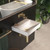 Urbane II Wall Basin 500mm x 400mm x 187mm No Overflow White 0 Tap Holes [195985]