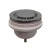 Basin Plug & Waste 40mm Chrome Flush Fitting Chrome [125826]