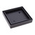Tile Insert Floor Waste Square Outlet 90mm Matte Black [168834]