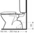 Concorde Concealed Connector PNV Pan (No Seat & No Cistern) White 4Star [055867]