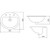 Basin Stylus Venecia Vanity - 3 Tap Hole [056996]