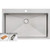 Apollo Mega Bowl Sink 800mm x 510mm 1 Tap Hole [137816]