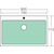 Apollo Mega Bowl Sink 800mm x 510mm 1 Tap Hole [137816]