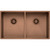 Spectra Double Bowl Copper Sink 780mm Copper NTH [152548]