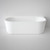 Urbane II Back-to-Wall Freestanding Bath 1800mm White [153082]