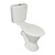 Link Suite Slim PNV Plastic Cistern w/Link & Seat White 4Star [152960]