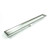 Radiant Tile Insert Linear Shower Grate - 800mm Length + 74mm Outlet - Brushed Satin [169299]