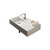 Teorema Wall Basin 810mm x 440mm x 140mm Left with OffsetBowl Gloss White [169957]