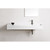 Teorema Wall Basin 1210mm x 460mm x 160mm Right Offset Bowl Gloss White [169964]