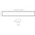 Tile Insert V Channel Drain 600mm x 75W x 30D (45mm Outlet) Matte Black [180772]