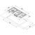 90cm Gas Cooktop 5 Burner Stainless Steel [253960]