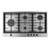 90cm Gas Cooktop 5 Burner Stainless Steel [253960]