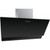 90cm Wall Mounted Vertical Rangehood Black Krystal/Stainless Steel [253982]