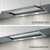 90cm Concealed Slideout Rangehood Stainless Steel [253986]