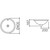 Cosmo Under/Over Counter Basin Round 400mm White 0 Tap Holes [105195]