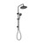 Self Clean 2 in 1 Shower Head/Hand Shower Matte Black 3Star [254285]
