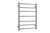Thermorail Heated Towel Rail 7 Bars Gunmetal [254383]
