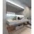 Miro Horizontal LED Lighting Mirror with Touch Sensor & Demister 900mm X 700mm X 30mm [168460]