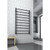 Thermorail Heated Towel Rail 10Bar 162W 700mm x 1200mm x 122mm Matte Black [254384]