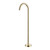 Kaya Floor Mount Gooseneck Push Fit Bath Spout 943mm PVD Urban Brass [202169]