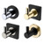 Kaya Robe Single Hook Brushed Nickel [201974]