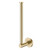 Kaya Hand Towel Rail/Toilet Roll Holder Urban Brass [201982]