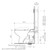 Leda Wall Faced Invisi Series II® Toilet Suite White 4Star [111416]